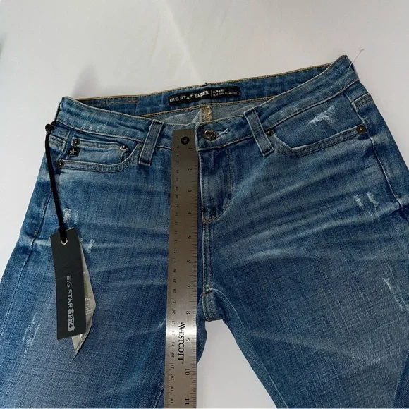 NWT Big Star - Kate Mid Rise Straight Jeans Sz 25 - Picture 5 of 8